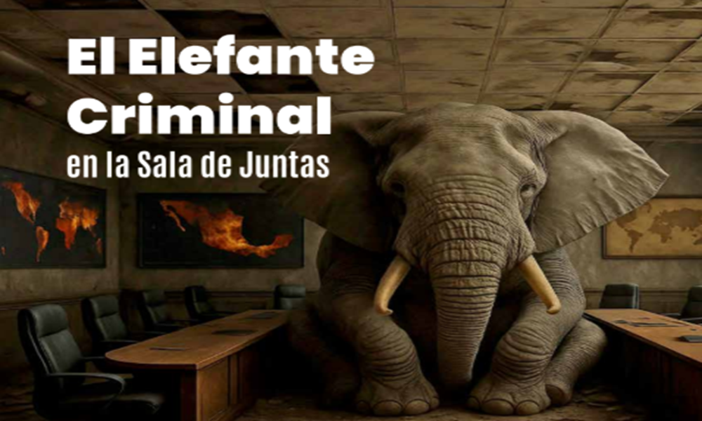 El Elefante Criminal en la sala de juntas
