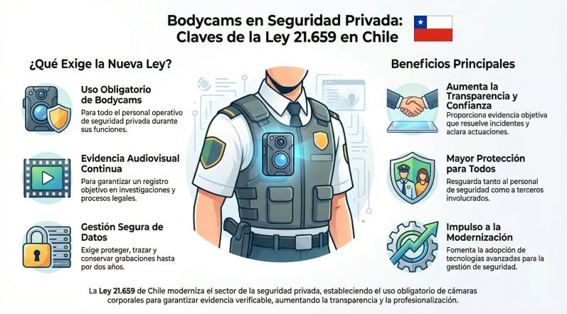 Nuevas reglas de juego en la seguridad privada de Chile