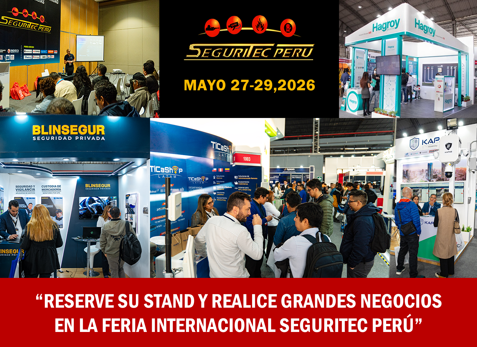SEGURIDAD, INNOVACIÓN Y NEGOCIOS: ASEGURE SU STAND EN LA FERIA INTERNACIONAL SEGURITEC PERÚ 2026